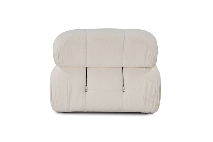 Atelier Del Sofa Sofá 1 Plaza Beige 95x95x75 cm